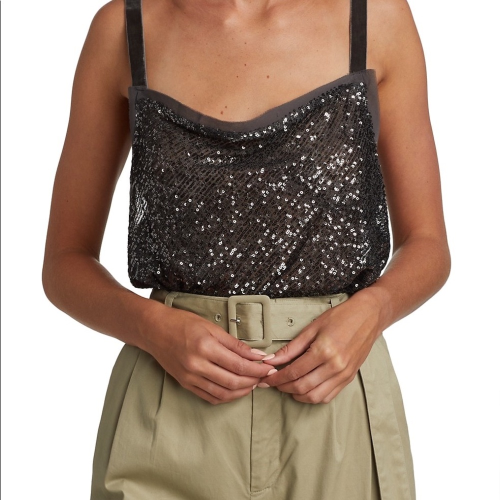 Free People Shimmer and Shine Bodysuit